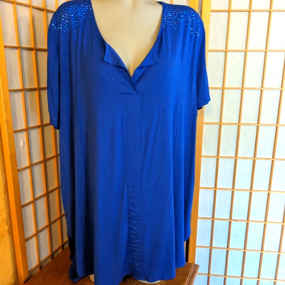 Anthony Originals tunic top, 3X, NEW with tags